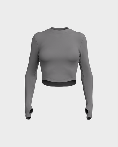 Motion Long Sleeve - Gray